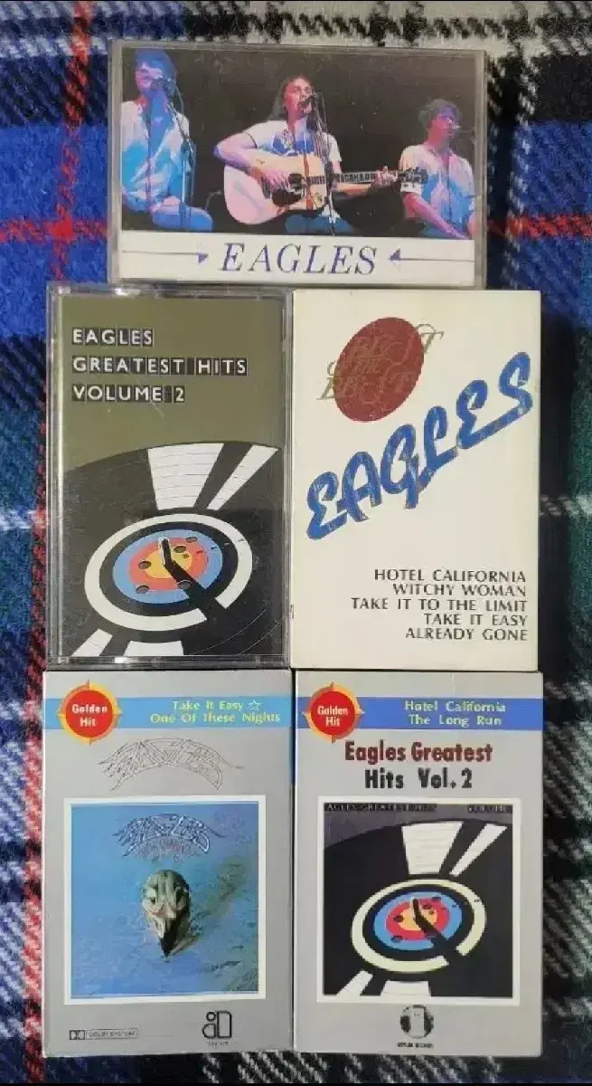 이글스(EAGLES) 카세트테이프 모음